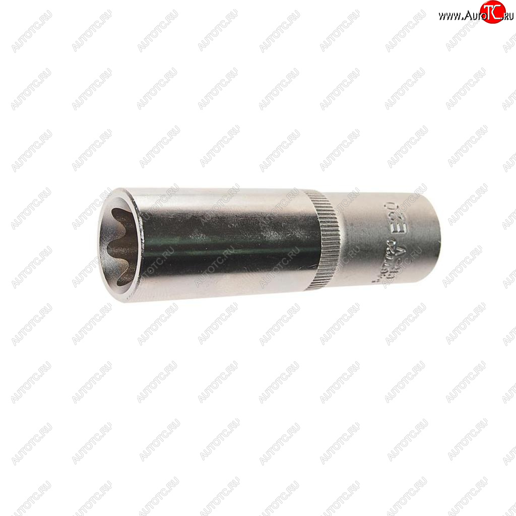 218 р. Головка торцевая 12 TORX E20 высокая L=75мм ROCKFORCE ROCKFORCE rf-5467720  с доставкой в г. Вологда
