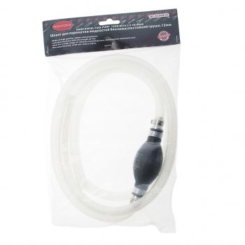Шланг для перекачки топлива d=12мм груша ROCKFORCE ROCKFORCE rf-6330212
