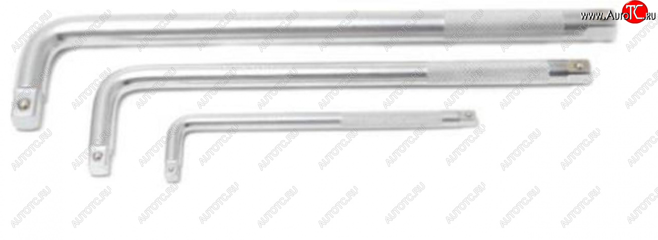 260 р. Вороток 14 L=150мм Г-образный с накаткой ROCKFORCE ROCKFORCE rf-8152150  с доставкой в г. Вологда