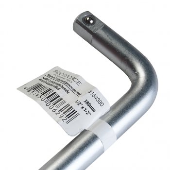 799 р. Вороток 12 L=380мм Г-образный с накаткой ROCKFORCE ROCKFORCE rf-8154380  с доставкой в г. Вологда. Увеличить фотографию 3