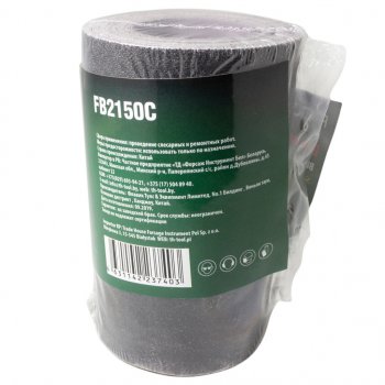 549 р. Бумага наждачная P-150 115ммх5м на тканевой основе рулон ROCKFORCE ROCKFORCE rf-fb2150c  с доставкой в г. Вологда. Увеличить фотографию 2
