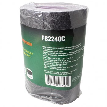 449 р. Бумага наждачная P-240 115ммх5м на тканевой основе рулон ROCKFORCE ROCKFORCE rf-fb2240c  с доставкой в г. Вологда. Увеличить фотографию 2