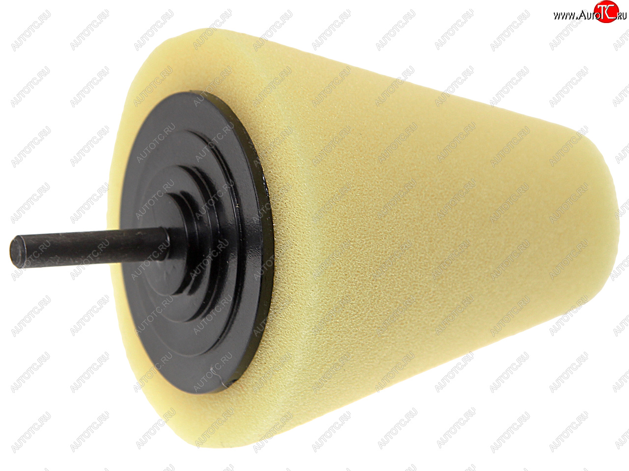 459 р. Губка для полировки 80x30мм конусная для дрели желтая ROCKFORCE ROCKFORCE rf-pl80h  с доставкой в г. Вологда
