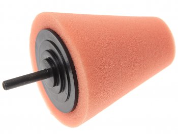 Губка для полировки 80x30мм конусная для дрели оранжевая ROCKFORCE ROCKFORCE rf-pl80s