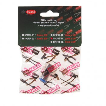149 р. Фитинг для пластиковых трубок 14 6мм с внутренней резьбой ROCKFORCE ROCKFORCE rf-spcf06-02  с доставкой в г. Вологда. Увеличить фотографию 2