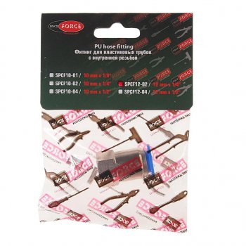 195 р. Фитинг для пластиковых трубок 14 12мм с внутренней резьбой ROCKFORCE ROCKFORCE rf-spcf12-02  с доставкой в г. Вологда. Увеличить фотографию 2