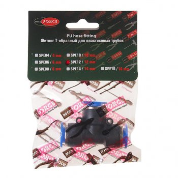 79 р. Фитинг для пластиковых трубок Т-образный 12мм ROCKFORCE ROCKFORCE rf-spe12  с доставкой в г. Вологда. Увеличить фотографию 2