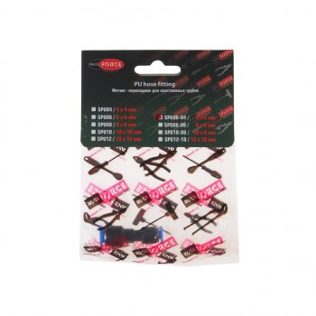 46 р. Фитинг для пластиковых трубок 6x4мм ROCKFORCE ROCKFORCE rf-spg06-04  с доставкой в г. Вологда. Увеличить фотографию 2