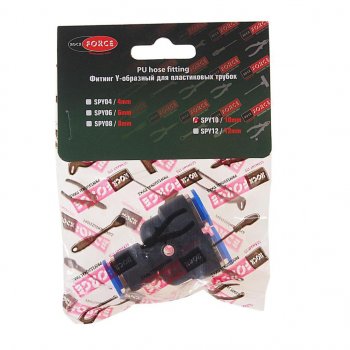 70 р. Фитинг для пластиковых трубок Y-образный 10мм ROCKFORCE ROCKFORCE rf-spy10  с доставкой в г. Вологда. Увеличить фотографию 2