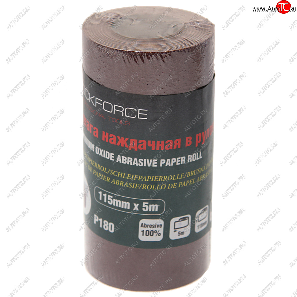 285 р. Бумага наждачная P-180 115ммх5м рулон ROCKFORCE ROCKFORCE rf-sr2180a  с доставкой в г. Вологда