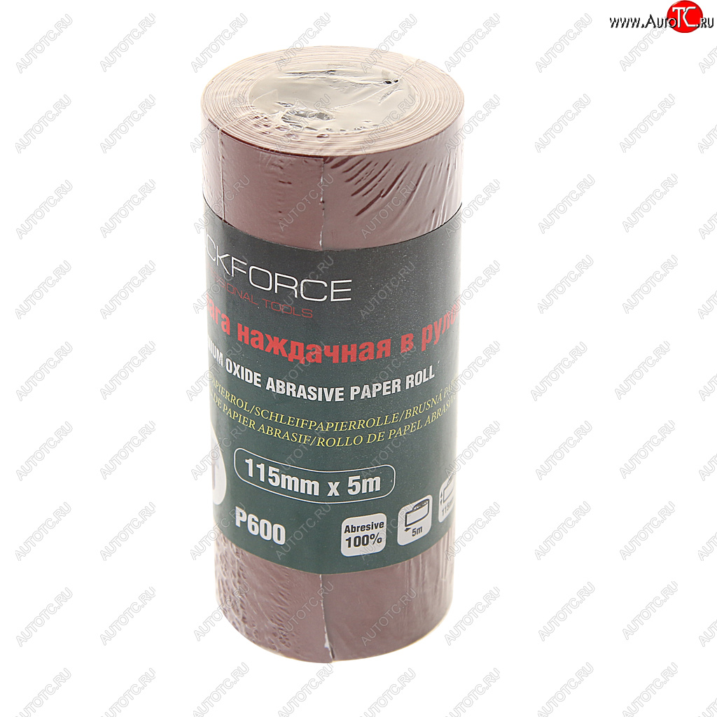 299 р. Бумага наждачная P-600 115ммх5м рулон ROCKFORCE ROCKFORCE rf-sr2600a  с доставкой в г. Вологда
