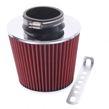1 299 р. Фильтр воздушный PRO SPORT FLOW красный хром d=70 PRO SPORT rs-03601  с доставкой в г. Вологда. Увеличить фотографию 2