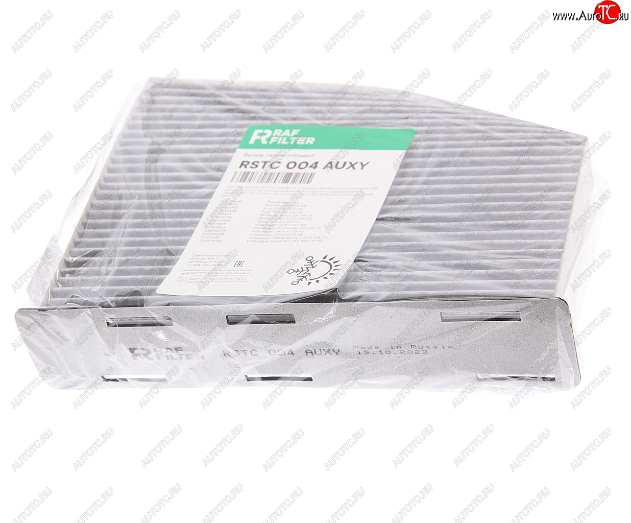 889 р. Фильтр воздушный салона VW Golf 5,Passat 6,Jetta 3 AUDI A3 SKODA Octavia (04-) угольный RAF FILTER RAF FILTER rstc004auxy  с доставкой в г. Вологда