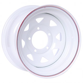 Диск колесный УАЗ R15 A17 White  r-steel 5x139,7 ет-19 d-110