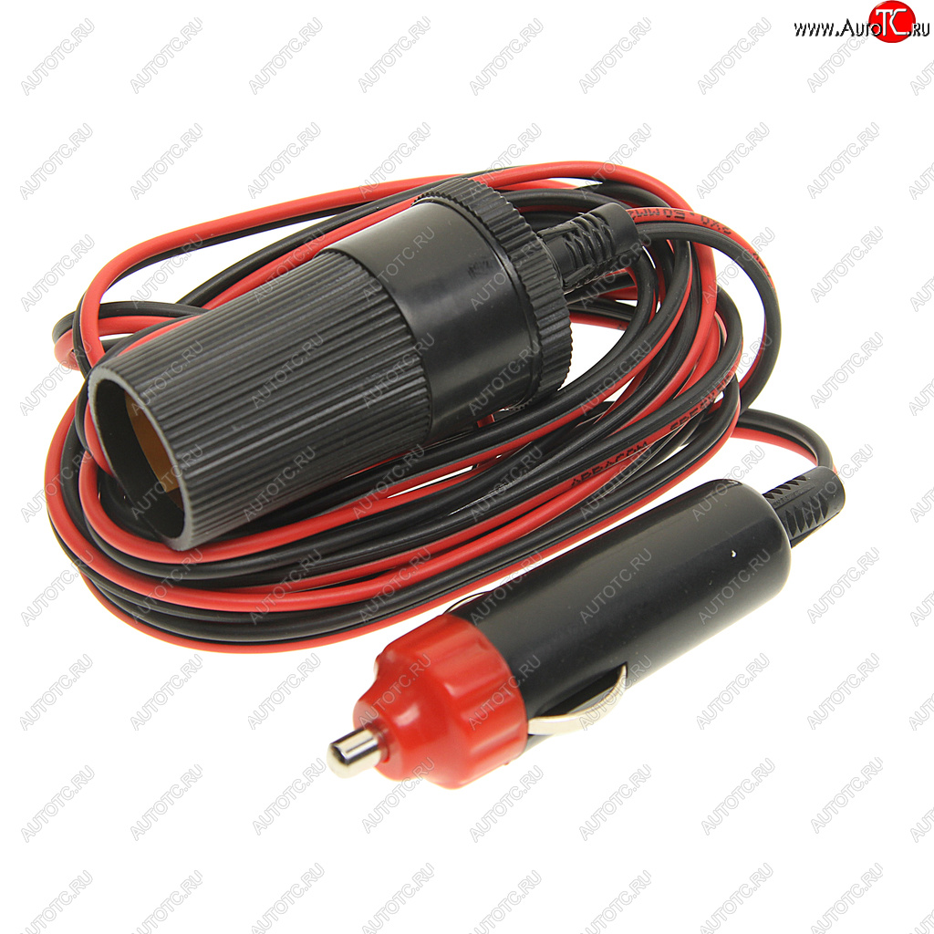 389 р. Удлинитель прикуривателя 12-24V 3м SKYWAY SKYWAY s00702003  с доставкой в г. Вологда