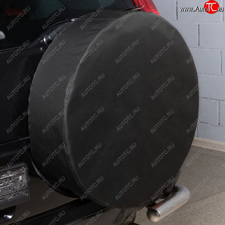 1 089 р. Чехол на запасное колесо R-16,17 d=77см оксфорд черный SKYWAY SKYWAY s06301064  с доставкой в г. Вологда