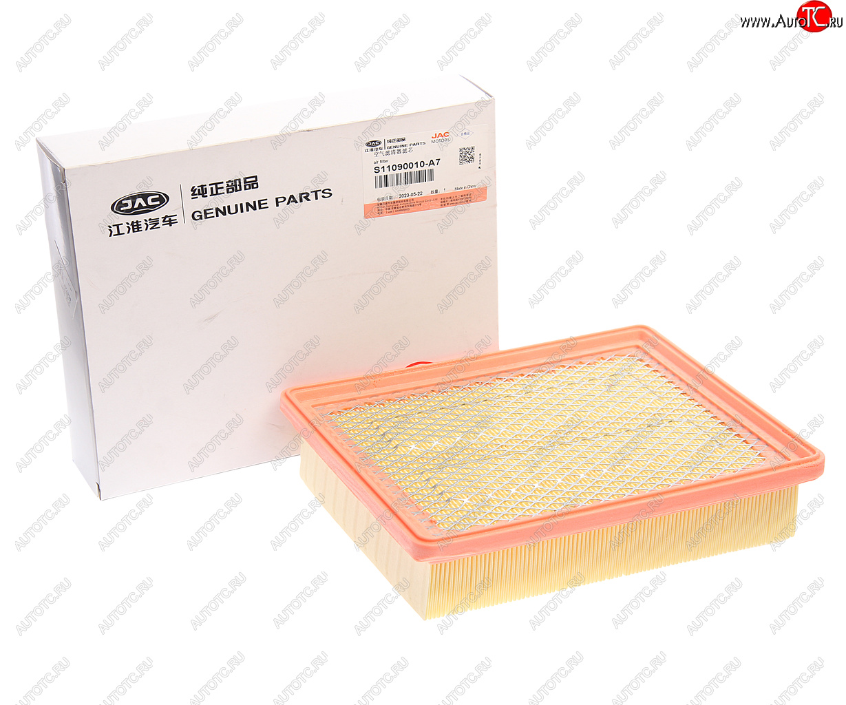 1 099 р. Фильтр воздушный JAC Sunray SOLLERS Atlant (2.7D) (4DE1-1D) (Е5) OE JAC s11090010-a7  с доставкой в г. Вологда