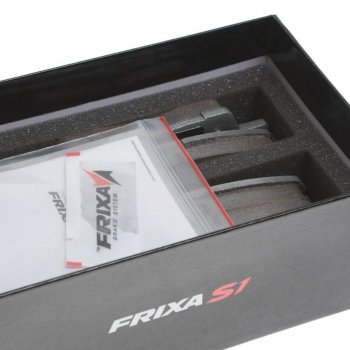 7 599 р. Колодки тормозные задние (4шт.) HANKOOK FRIXA KIA Mohave HM рестайлинг (2017-2020)  с доставкой в г. Вологда. Увеличить фотографию 2