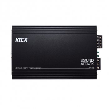 6 999 р. Усилитель автомобильный 4х90Вт KICX KICX sa 4.90 KICX sa 4.90  с доставкой в г. Вологда. Увеличить фотографию 2