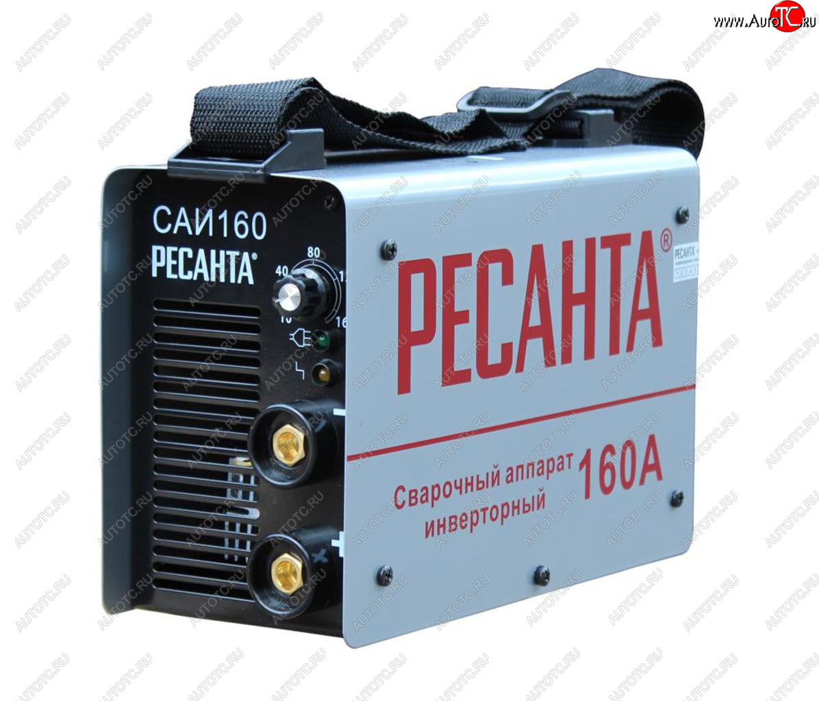 6 199 р. Аппарат сварочный 5.0кВт 10-160А d=2.0-4.0 140-260В инвертор компакт РЕСАНТА РЕСАНТА саи-160к  с доставкой в г. Вологда