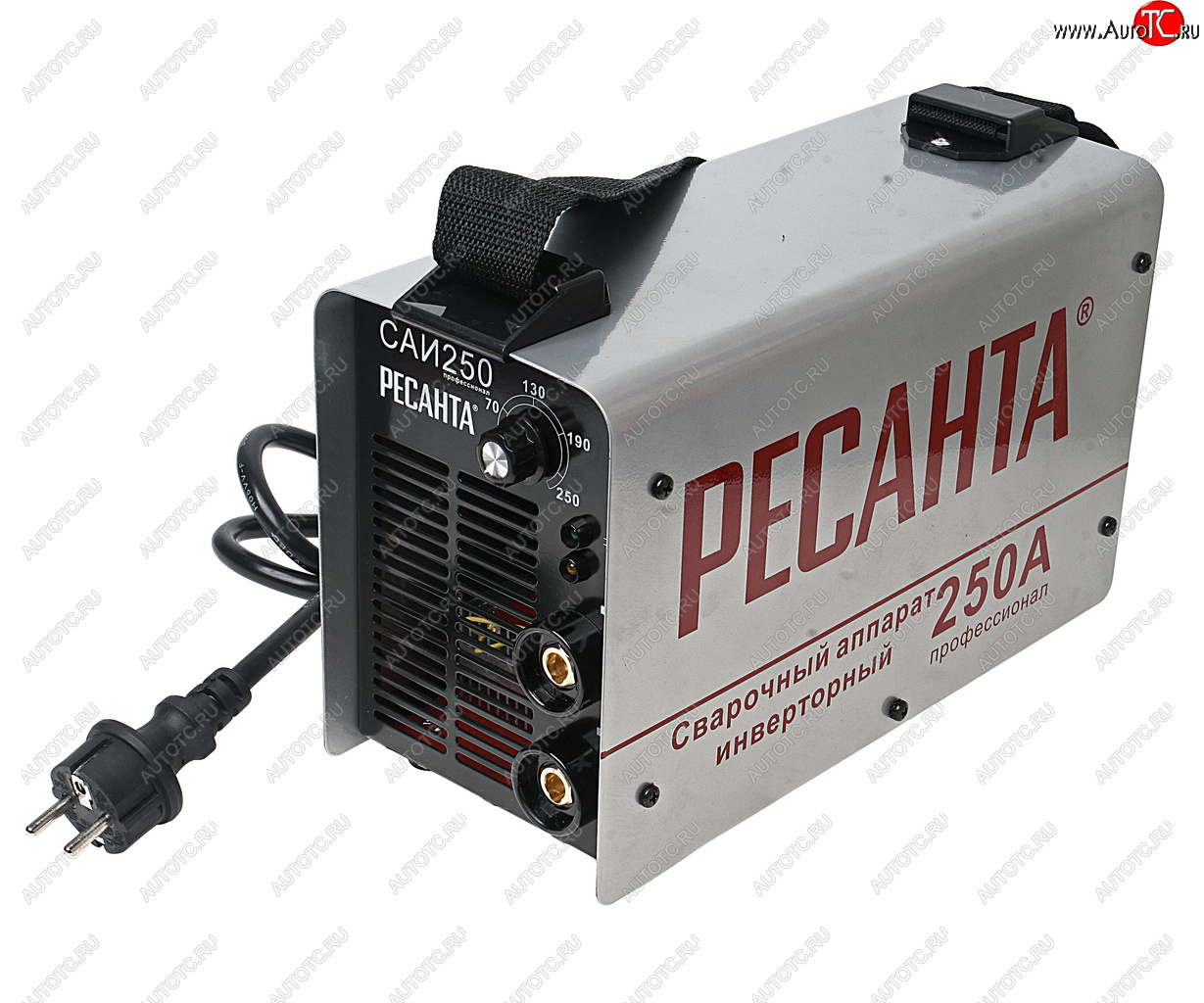 13 199 р. Аппарат сварочный 7.7кВт 10-250А d=2.0-5.0 180-240В инвертор РЕСАНТА РЕСАНТА саи 250  с доставкой в г. Вологда