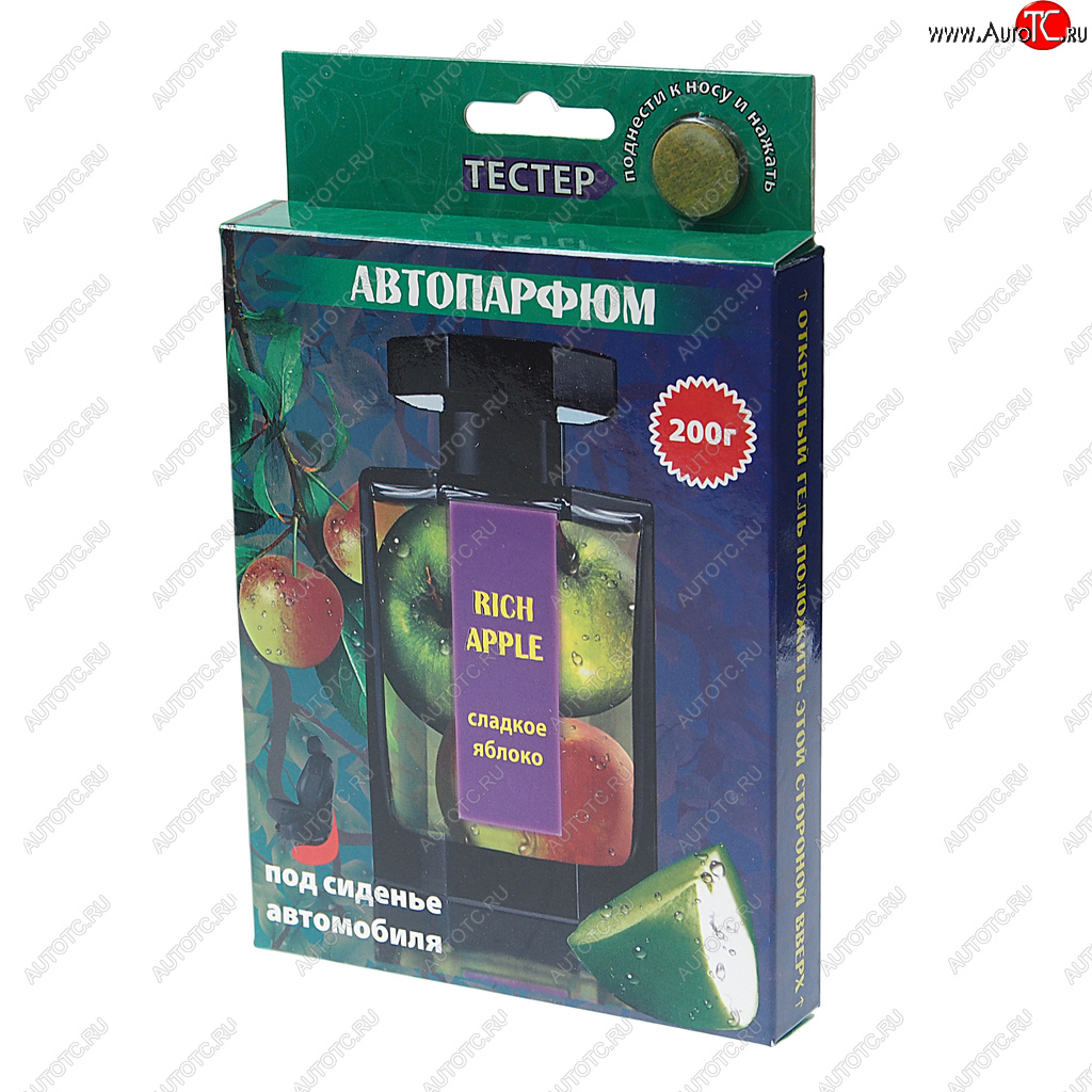 275 р. Ароматизатор под сиденье гелевый (rich apple) 170г Super Flower Max FOUETTE FOUETTE sfm-02  с доставкой в г. Вологда