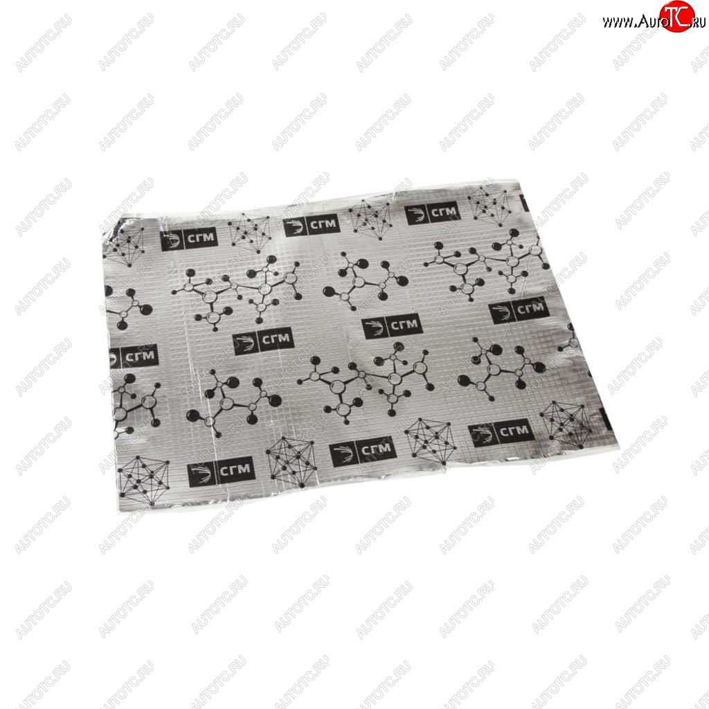 291 р. Шумоизоляция, вибропоглощение АлюМаст Base (М2Ф1) (0.5х0.7м) толщина 2мм Budget series SGM SGM sgm.bas.m2f1.05x070  с доставкой в г. Вологда