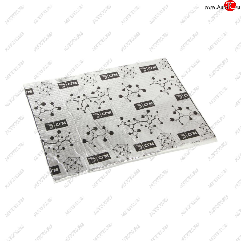 499 р. Шумоизоляция, вибропоглощение АлюМаст Base (М4Ф1) (0.5х0.7м) толщина 4мм Budget series SGM SGM sgm.bas.m4f1.05x070  с доставкой в г. Вологда