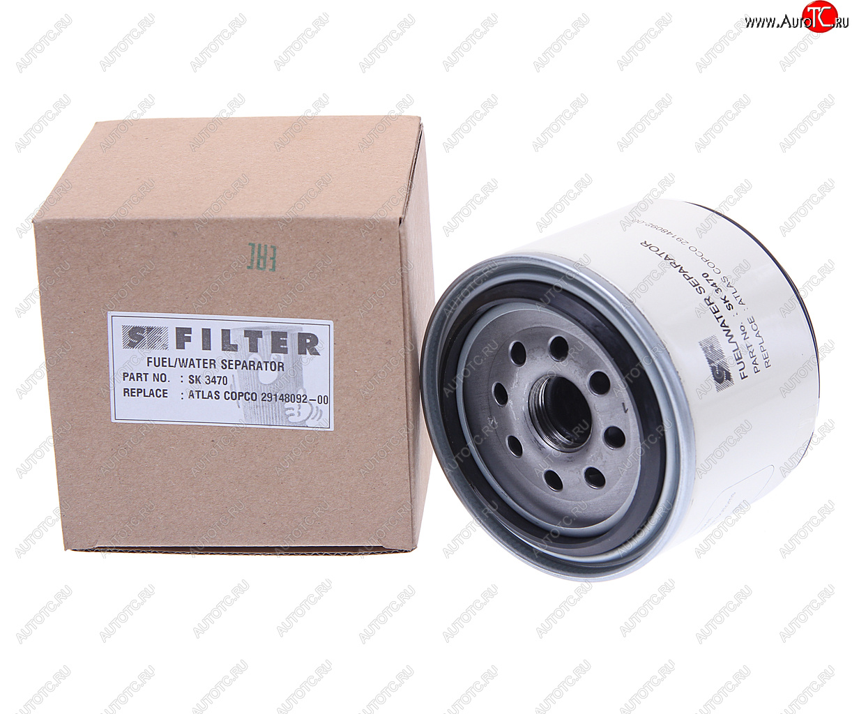 3 069 р. Фильтр топливный CATERPILLAR CASE сепаратор (30 микрон) SF FILTER SF FILTER sk3470  с доставкой в г. Вологда