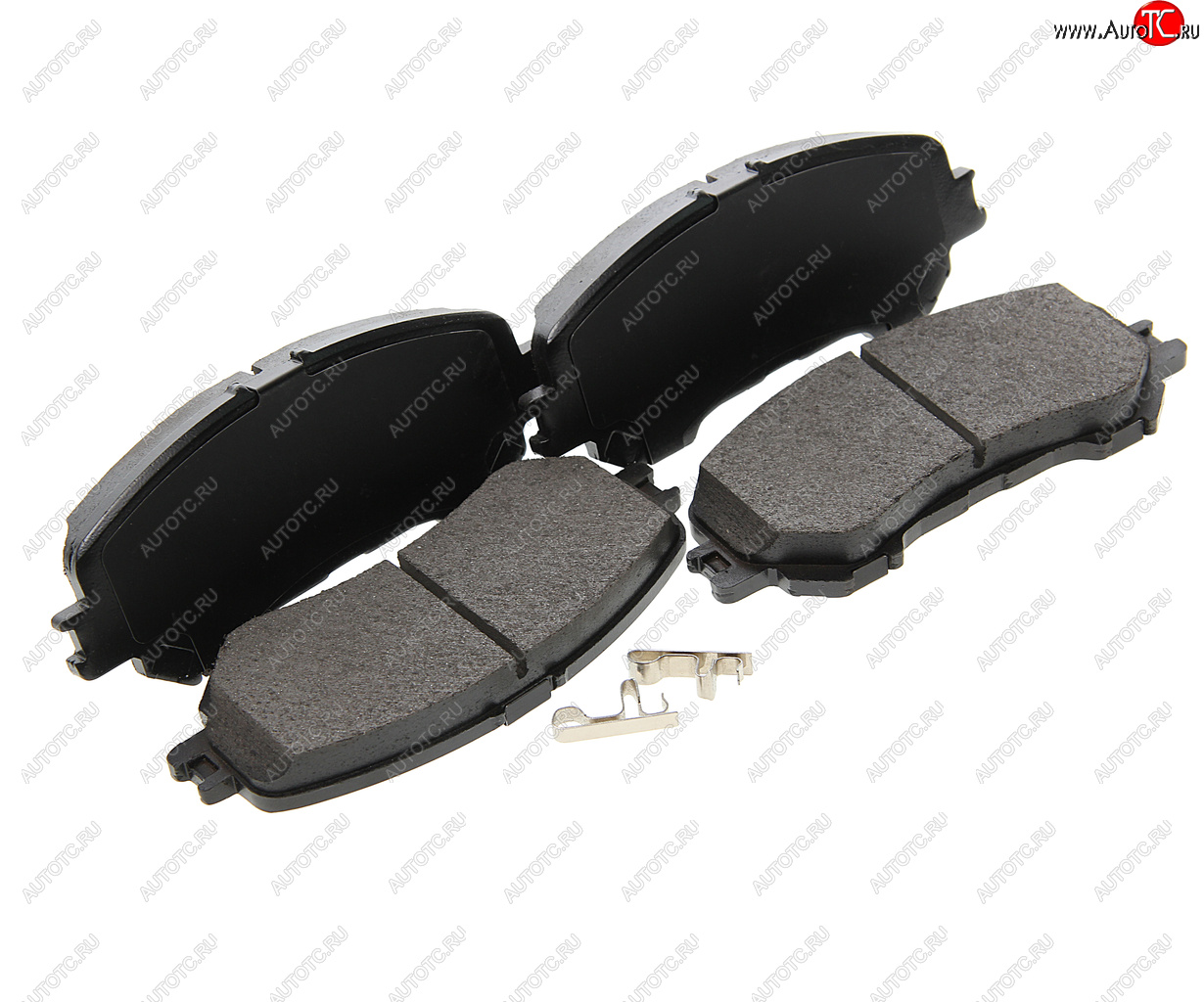 2 199 р. Колодки тормозные передние (4шт.) SANGSIN Nissan Qashqai 2 J11 дорестайлинг (2013-2019)  с доставкой в г. Вологда