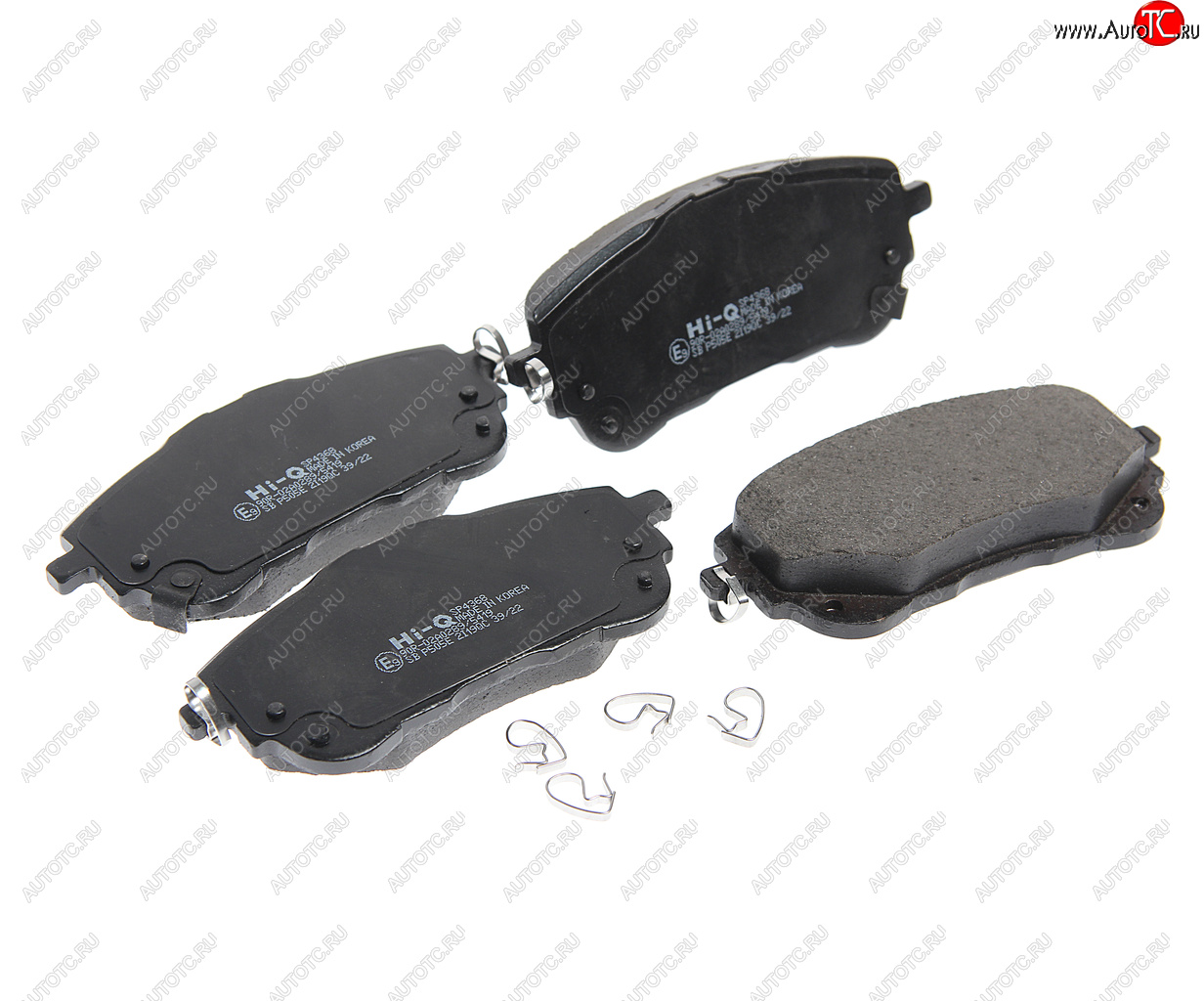 2 499 р. Колодки тормозные передние (4шт.) SANGSIN Toyota Corolla E210 хэтчбэк 5 дв. дорестайлинг (2018-2022)  с доставкой в г. Вологда