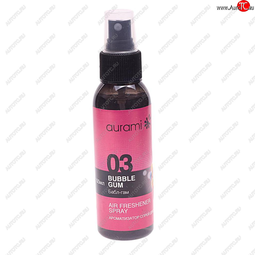 123 р. Ароматизатор спрей (bubble gum) AURAMI AURAMI spr-03  с доставкой в г. Вологда