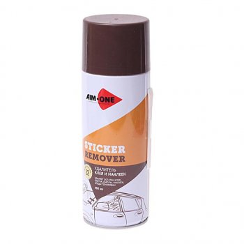 Удалитель наклеек и следов клея 450мл аэрозоль Sticker Remover AIM-ONE AIM-ONE sr-270