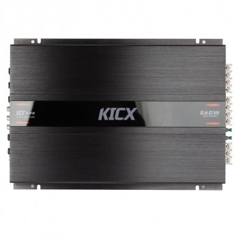 9 599 р. Усилитель автомобильный 4х90Вт KICX KICX st 4.90  с доставкой в г. Вологда. Увеличить фотографию 2