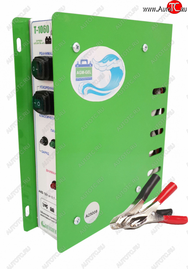 5 199 р. Устройство зарядное 12V 10А 240Ач 220V (автомат) пыле-влагозащита IP 65 АВТОЭЛЕКТРИКА АВТОЭЛЕКТРИКА т1060  с доставкой в г. Вологда