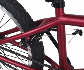 15 849 р. Велосипед 20 1-ск. BMX бордовый HILAND HILAND t21b603 b HILAND t21b603 b  с доставкой в г. Вологда. Увеличить фотографию 7