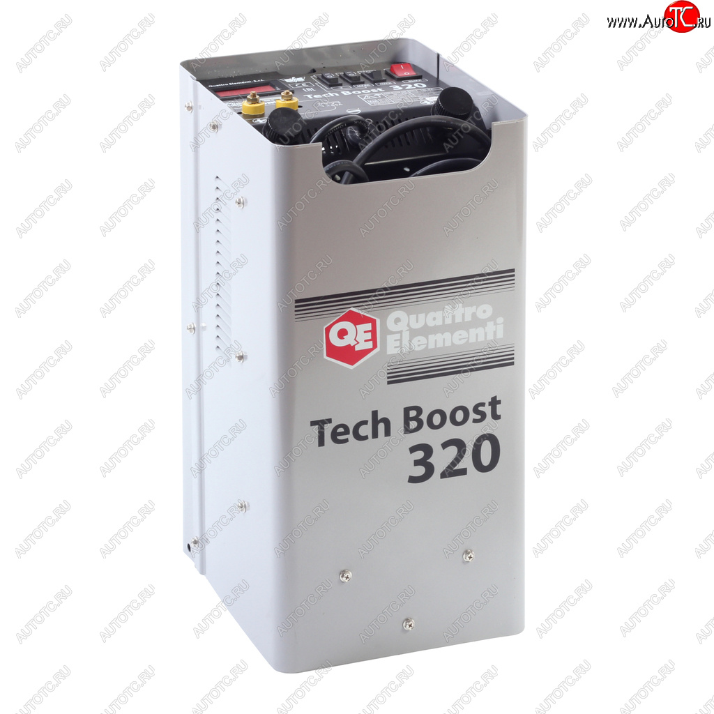 15 699 р. Устройство пуско-зарядное 12-24V45-450Ач300А передвижное QUATTRO ELEMENTI QUATTRO ELEMENTI tech boost 320  с доставкой в г. Вологда