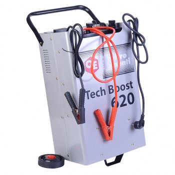 Устройство пуско-зарядное 12-24V90-900Ач590А передвижное QUATTRO ELEMENTI QUATTRO ELEMENTI tech boost 620