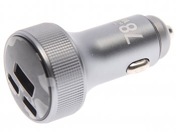 Устройство зарядное в прикуриватель 3USB 12V TFN TFN tfn-cc-acc-78w-gr