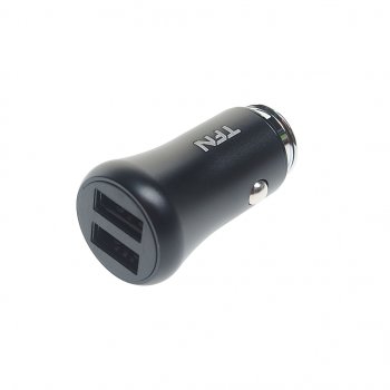 Устройство зарядное в прикуриватель 2USB 12V TFN TFN tfn-ccrpd03