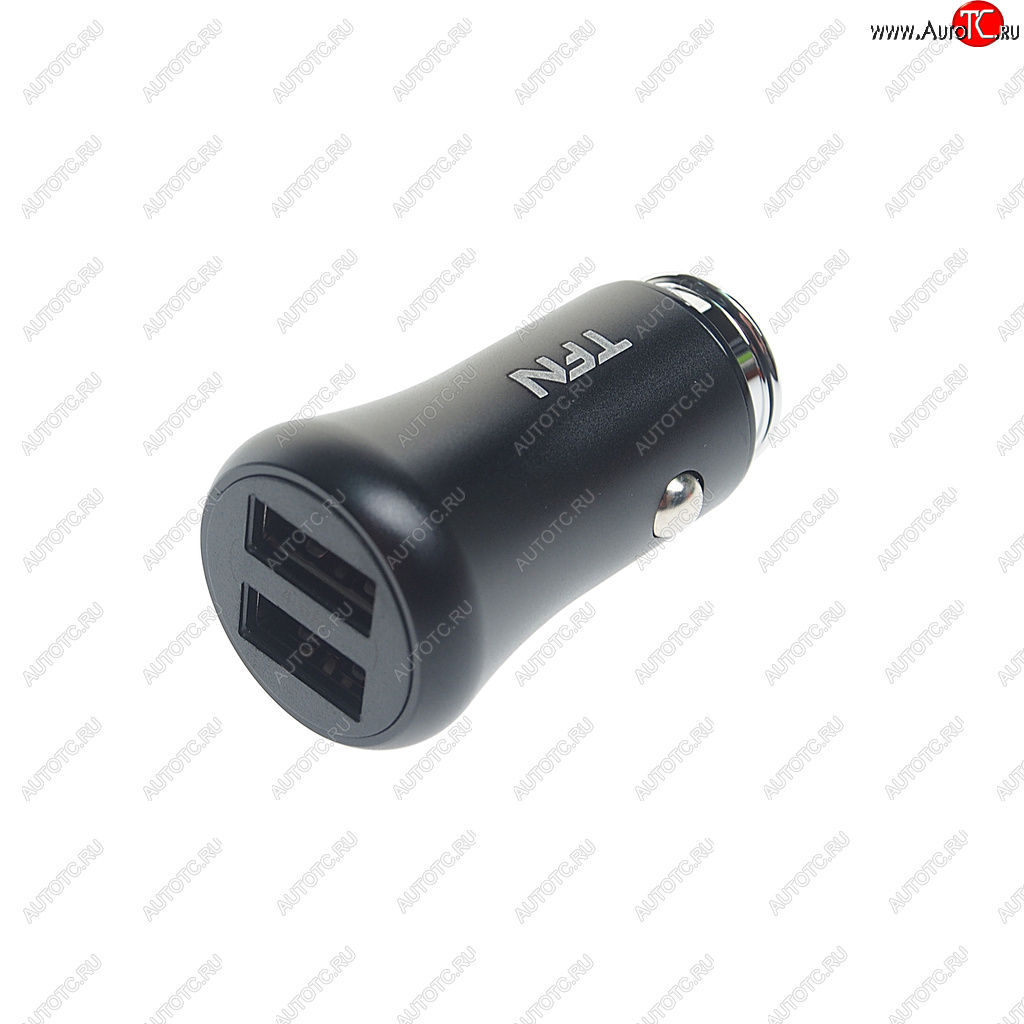 659 р. Устройство зарядное в прикуриватель 2USB 12V TFN TFN tfn-ccrpd03  с доставкой в г. Вологда
