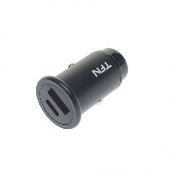 Устройство зарядное в прикуриватель 1USB + 1 Type C 12V TFN TFN tfn-ccrpd18w03