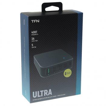 1 999 р. Устройство зарядное в розетку 5 USB TFN TFN tfn-wc06  с доставкой в г. Вологда. Увеличить фотографию 3