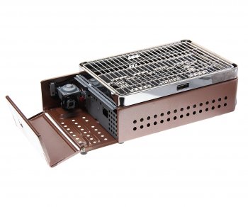 5 349 р. Гриль газовый портативный в кейсе Master Grill TOURIST TOURIST tg-010  с доставкой в г. Вологда. Увеличить фотографию 2
