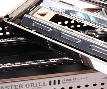 5 349 р. Гриль газовый портативный в кейсе Master Grill TOURIST TOURIST tg-010  с доставкой в г. Вологда. Увеличить фотографию 3