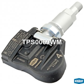 1 649 р. Датчик давления в шине RENAULT Megane 3 KRAUF KRAUF tps0060wm  с доставкой в г. Вологда. Увеличить фотографию 4