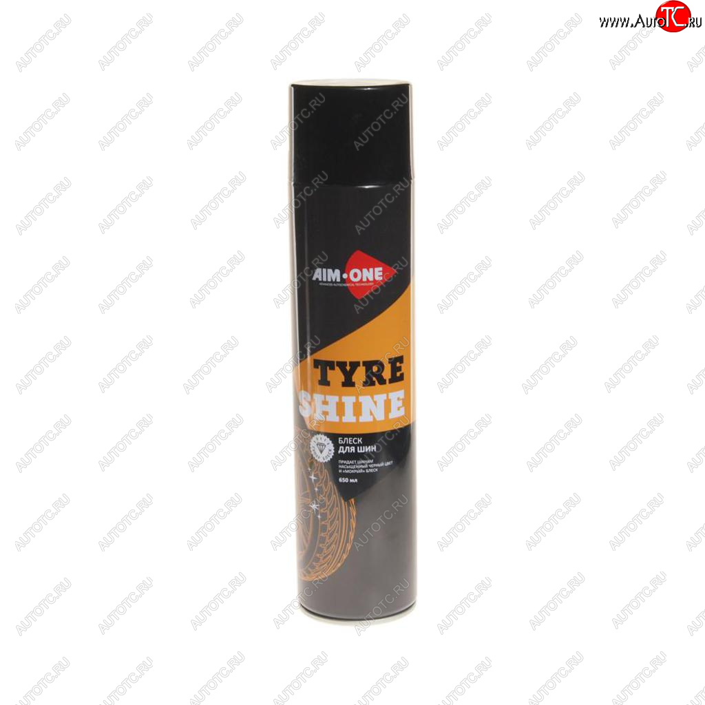 449 р. Чернитель шин 650мл аэрозоль Tyre Shine AIM-ONE AIM-ONE ts-500  с доставкой в г. Вологда