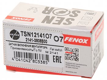 299 р. Датчик включения вентилятора ГАЗ,МОСКВИЧ 87-82град. FENOX FENOX tsn12141o7 FENOX tsn12141o7  с доставкой в г. Вологда. Увеличить фотографию 3