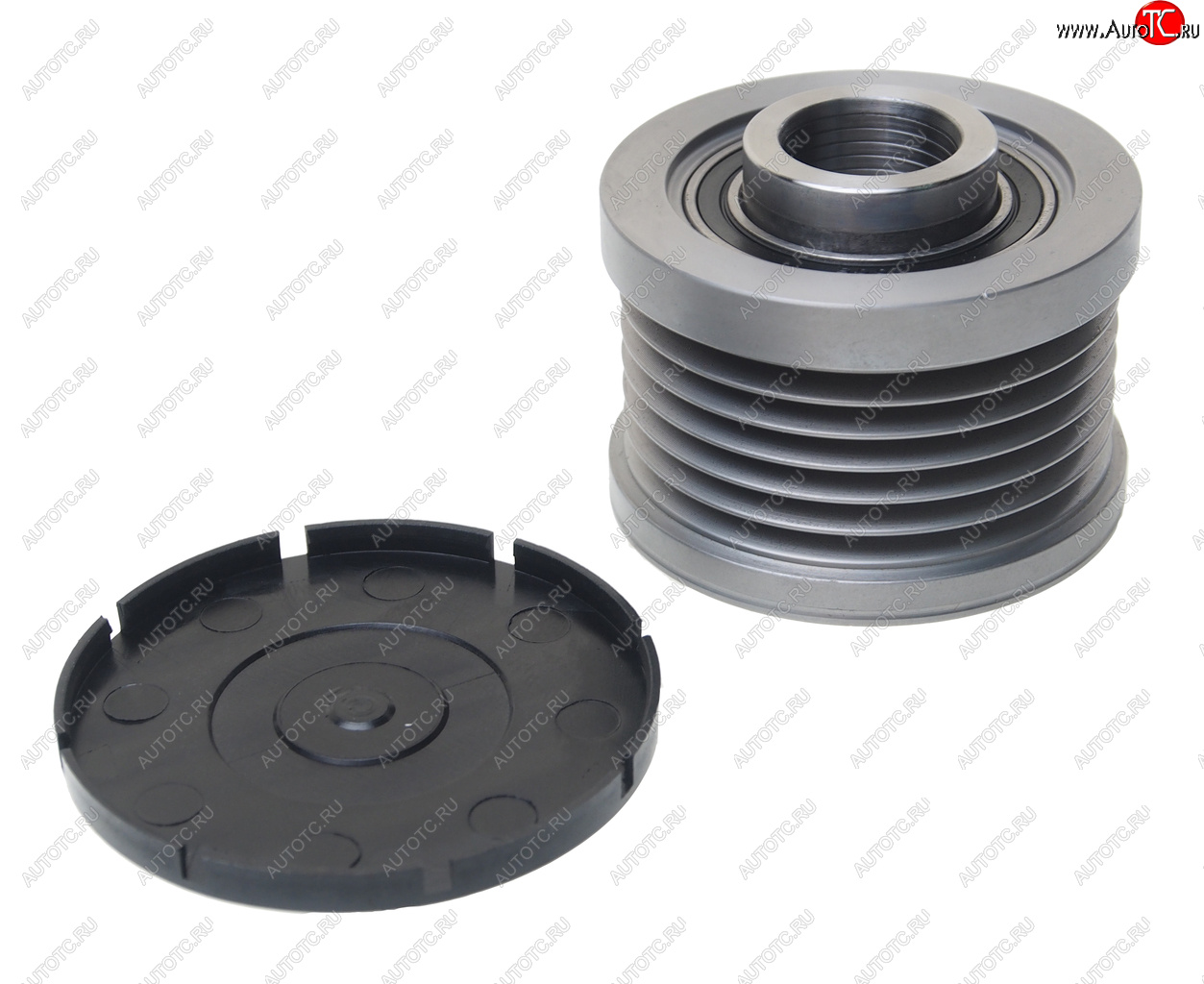 2 389 р. Шкив NISSAN Tiida (07-),Qashqai (07-13),Juke (10-) генератора TESLA TECHNICS TESLA TECHNICS tt64370  с доставкой в г. Вологда