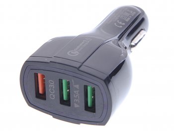 Устройство зарядное в прикуриватель 3USB 12V Quick Charge WIIIX WIIIX ucc-3-3